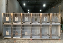 Gia công chuồng chó inox