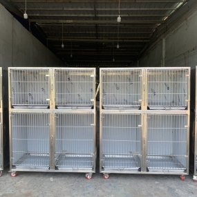 Chuồng lưu trú inox 304