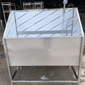 Bồn tắm thú cưng  Inox 304  Rộng 600 dài 1200 cao 1300 (2)