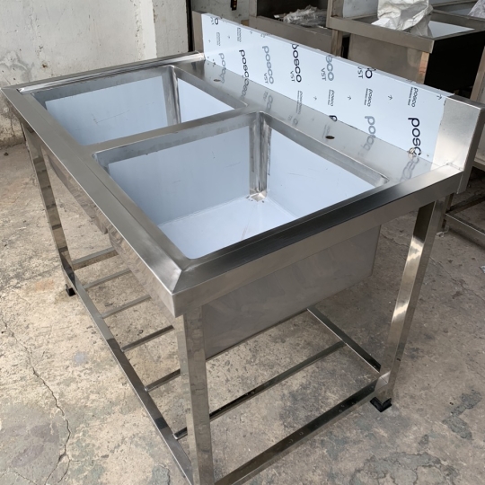 Bồn rửa công nghiệp 2 hộc 