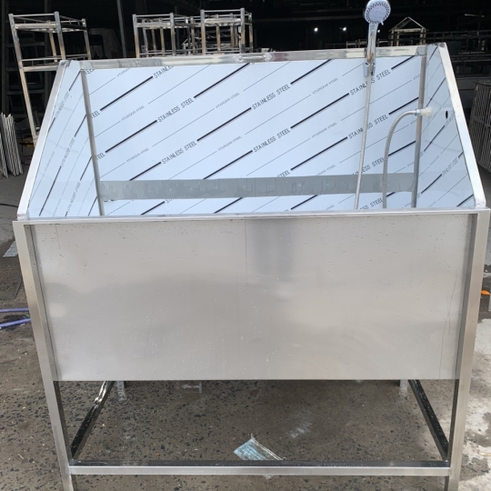 Bồn tắm thú cưng  Inox 304  Rộng 600 dài 1200 cao 1300 (2)