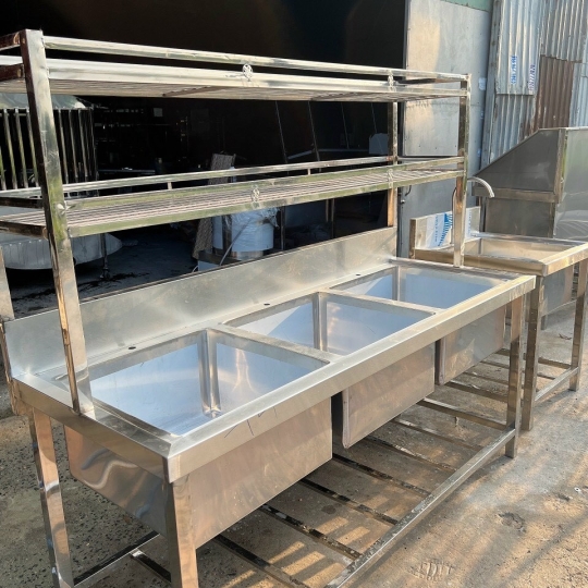 BỒN RỬA CÔNG NGHIỆP 3 HỘC 
